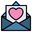 heart, love, mail, letter, valentine, romantic