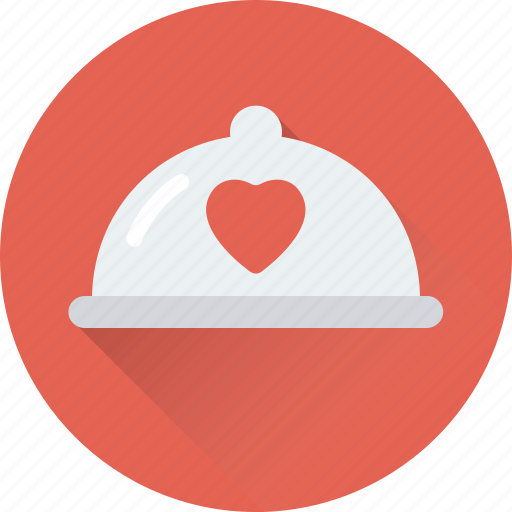 Appetite, food, heart, platter, serving platter icon - Download on Iconfinder