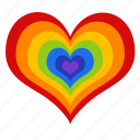 gay, gay pride, heart, lgbt, rainbow, love, colorful