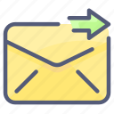 envelope, letter, mail, message, send