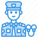 policeman, man, avatar, job, occupation