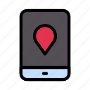 gps, location, map, mobile, phone