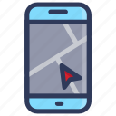 direction, gps, location, map, navigation, mobile, digital map