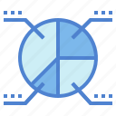 chart, graphical, pie, statistics