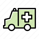 ambulance, emergency, hospital, medical, vehicle