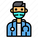 avatar, doctor, mask, medical, surgeon