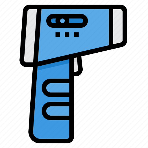 Equipment, fever, medical, thermometer, thermoscan icon - Download on Iconfinder