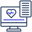 cardiogram, ecg monitor, online heart report, palpitation, electrocardiogram