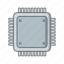 cpu, microchip, processor