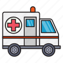 ambulance, emergency, hospital, rescue, vehicle