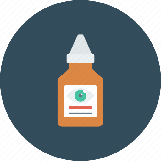 Bottle, drop, eye, eye drop, medical, package icon - Download on Iconfinder