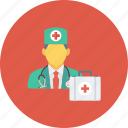 doctor, medical, medical kit, medicine, nurse, physician icon