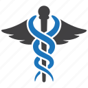 caduceus, healthcare, medical, snake