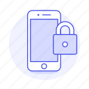 locked, security, lock, phone, smartphone, mobile