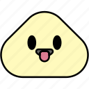 tongue, emoticon, emoji, face, emotion, expression