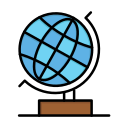 globe, office, web, world