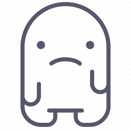 Character, creature, hungry, mascot, sad icon - Download on Iconfinder