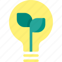 bulb, eco, energy, idea, light