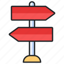 direction, arrow, way, choice, decision