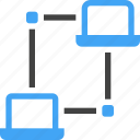 database, server, network, local network, lan, laptop, connection