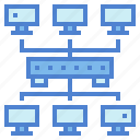 connection, hub, router, signal, wifi