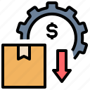 loss, demand, supply, market, cost reduction, reduce production