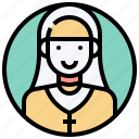 catholic, christian, nun, prayer, sister