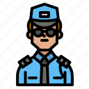 security, guard, policeman, avatar