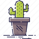 cactus, decoration, flora, floral, houseplant, plant, pot