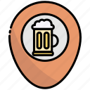 placeholder, location, pin, beer, oktoberfest, alcohol, drink