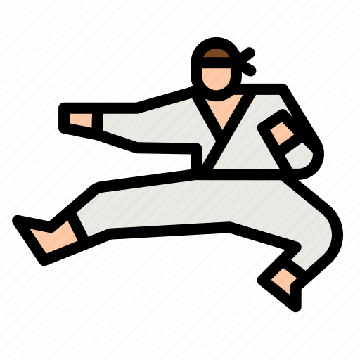 Karate, martial, art, sport, competition icon - Download on Iconfinder