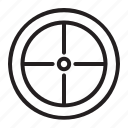 crosshair, point, miscellaneous, aim, focus, business, target