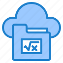 cloud, online, learning, ebook, education, folder