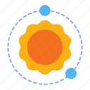 orbit, sun, light, planet