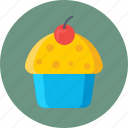 bakery food, cupcake, dessert, fairy cake, muffin