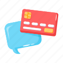 credit card, debit card, bank card, payment message, bank message