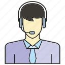 avatar, call center, face, human, operator, people, person