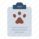 medical, report, clipboard, pet, veterinary