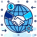 agreement, contract, deal, global, handshake, partnership