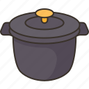 pot, oven, cooking, soup, boil