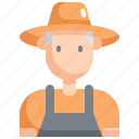 agriculture, avatar, farmer, gardener, man, profession, user