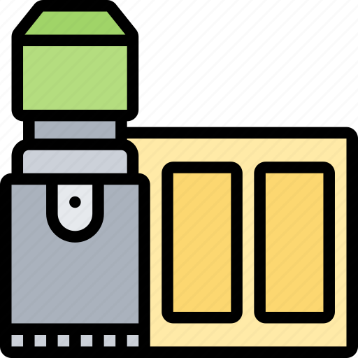 Inhaler, device, asthma, relief, medication icon - Download on Iconfinder