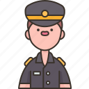 guard, officer, security, staff, uniform