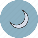 crescent, islam, ramadan, sky