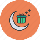 celebration, gift, moon, ramadan