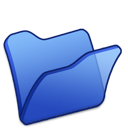 blue, folder