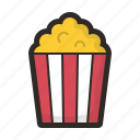 popcorn, food, gastronomy, snack