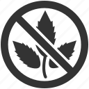 weed, no entry, no, prohibition, restriction