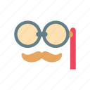 fashion, glasses, hipster, moustache, old, retro, vintage