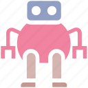 cute, friendly, robot, science, space